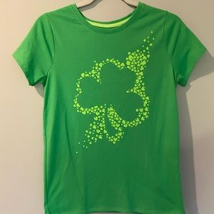 NEW!! Girls youth 14/16, Cat and Jack shirt, st. Patrick’s Day shirt